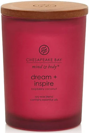 Chesapeake Bay Candle Mind & Body Raspberry Coconut Dream & Inspire