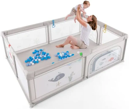 Costway Large Baby Playpen