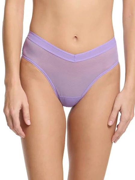 Hanky Panky High-Cut Mesh Thong for Women