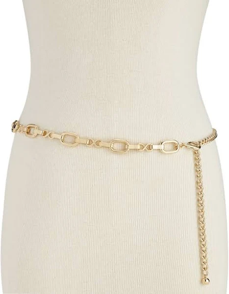 INC International Concepts Metal Chain Belt