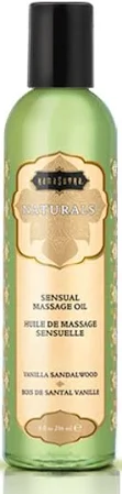 Kama Sutra Naturals Massage Oil - Vanilla Sandalwood, 8 fl oz