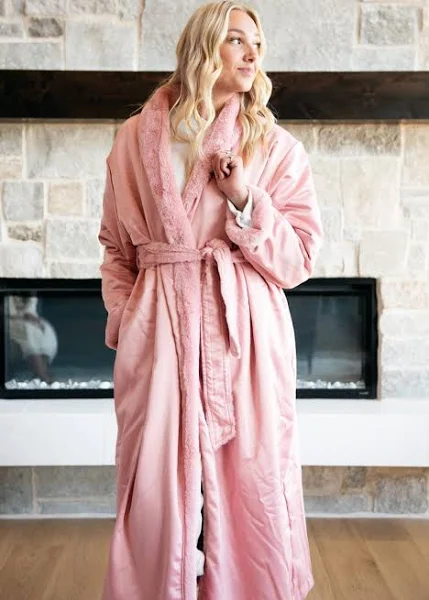 Minky Couture Satin Robe
