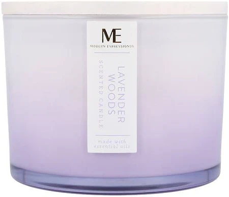 Modern Expressions Lavender Woods Scented Candle