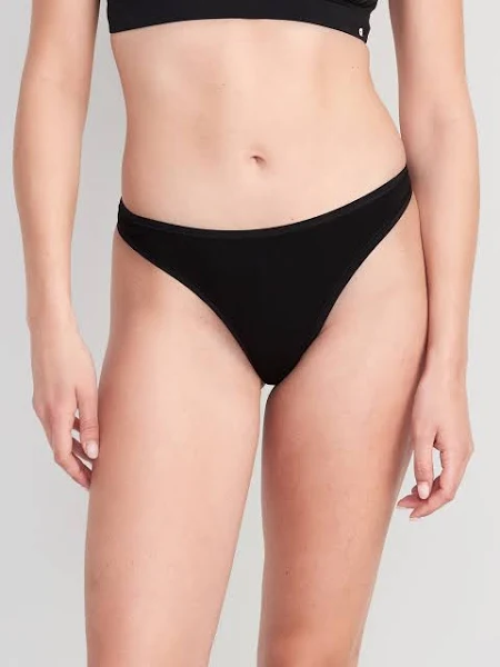 Old Navy Women's Low-Rise Cotton Thong