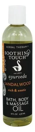 Sandalwood Bath & Body Oil by Soothing Touch
