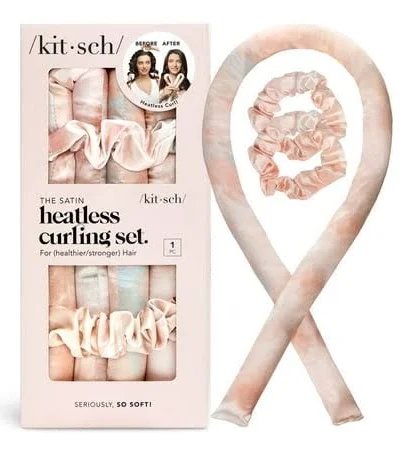 Satin Heatless Curling Set by Kitsch