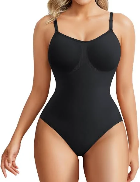 Seamless Tummy Control Shapewear Bodysuit for Women