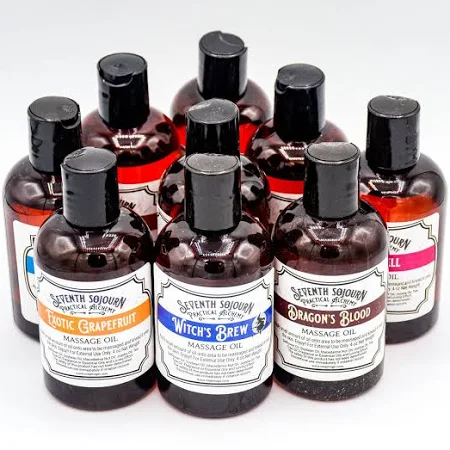 Seventh Sojourn: Two Massage Oils Selection