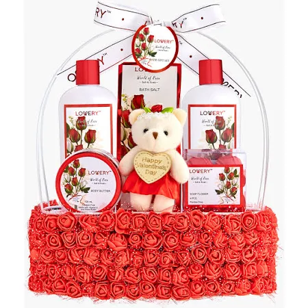 Women's Lovery Spa Gift Basket