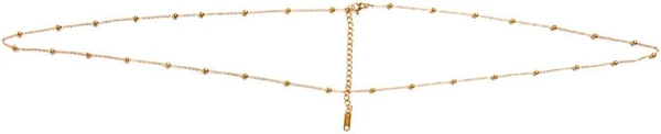 Women's Root Belly Chain in Natural Color